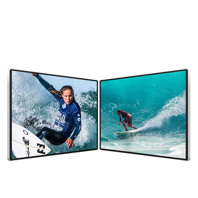 10.2B Wall Mounted Digital Signage 3840*2160 Layar LCD Transparan 6ms