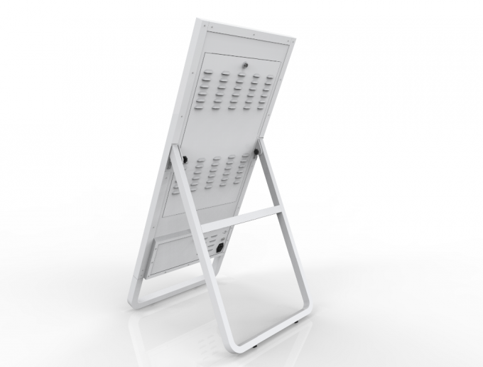 Kios Manajemen Antrian Interaktif LCD TFT Dengan Kastor 2