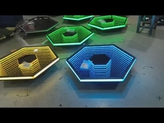 360 Standing Selfie Photo Mirror Booth Otomatis Murah Portable Disesuaikan Gratis Logo Dijual