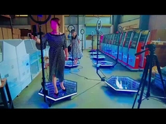 360 Standing Selfie Photo Mirror Booth Otomatis Murah Portable Disesuaikan Gratis Logo Dijual