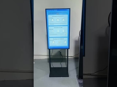 1080P 500 Nits Android Digital Signage 43 inci pusat perbelanjaan pemutar iklan menu digital