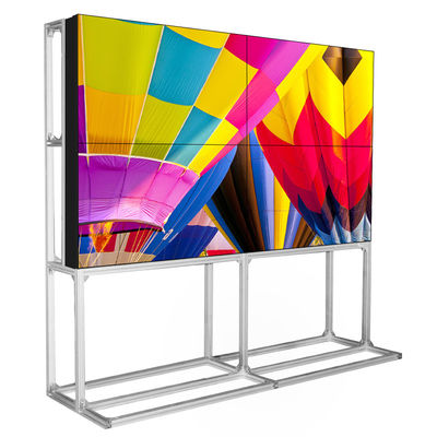 kualitas  Rohs Digital 50Hz Lcd Video Wall 55 Inch Lcd 3x3 FHD Resolution pabrik