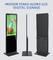 43 55 Inch Indoor Floor Stand LCD Touch Screen Display Advertising Playing Equipment Digital Signage Totem