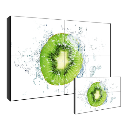 LCD 55 Inch Narrow Bezel Video Wall Resolusi FHD Dengan Kabinet