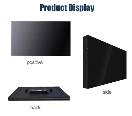 Multi Screen Advertising Lcd Video Wall 55 inci 4x4 Ultra Narrow Bezel Mount Monitor