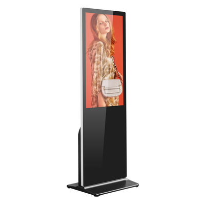 8ms 1500/1 Airport Floor Stand Digital Signage 50000hrs Mendukung MP4